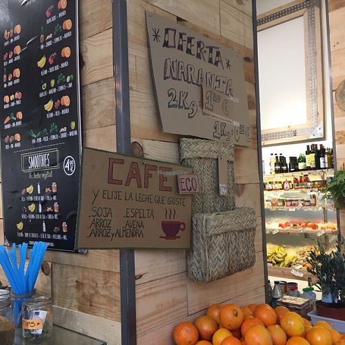 cafe at La Huerta de Almeria - La Latina in Madrid