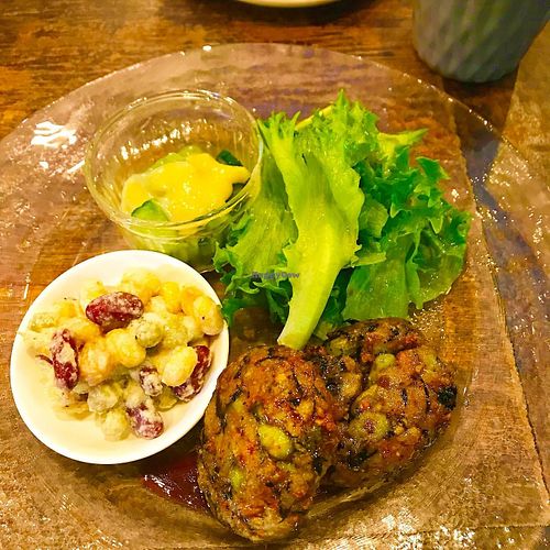 Hijiki and Lotus Lotus Tsukune

 at Fukamidori in Fukui