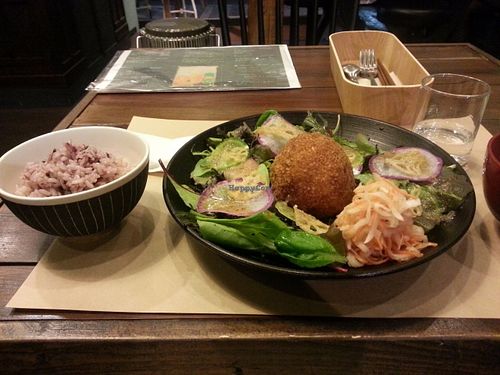 Vegan Plate at Fukamidori in Fukui