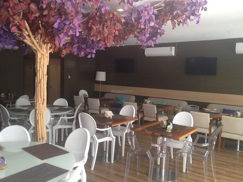 Tables at Greenmix in Recife