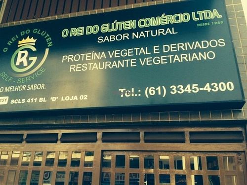 Rei do Gluten's façade at Rei do Gluten in Brasilia