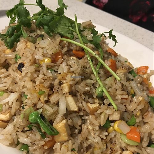 House Fried Rice at Loving Hut in Garden Grove