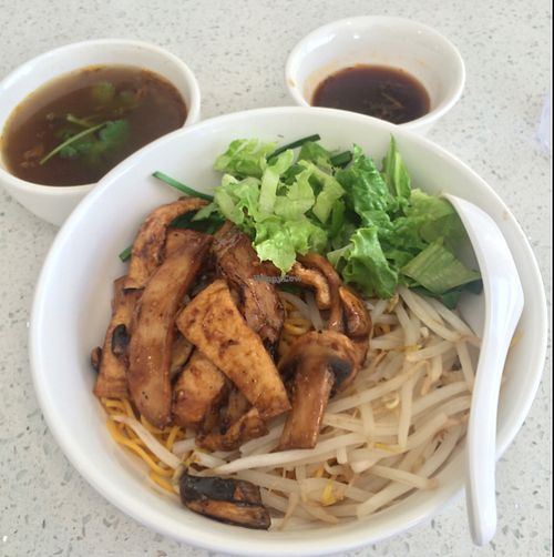 noodle bowl  at Loving Hut in Garden Grove