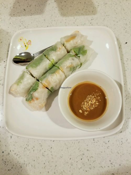 Spring Rolls at Loving Hut in Garden Grove