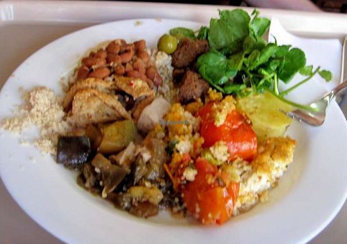 Nice plate at Reino Vegetal in Rio De Janeiro