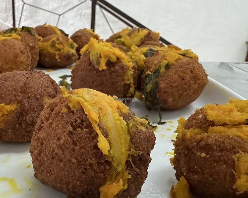 Acarajé   at Reino Vegetal in Rio De Janeiro