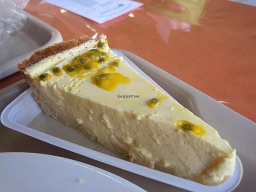 Passion fruit pie... not to be missed at Reino Vegetal in Rio De Janeiro