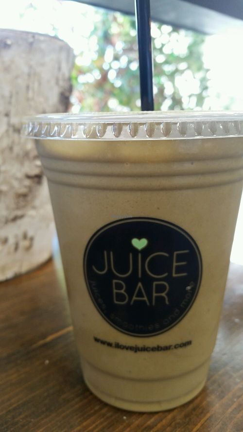 cocoa banana at I Love Juice Bar in Burbank