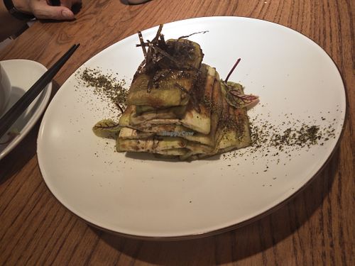 Teriyaki eggplant. at Ru if Vegan in Shanghai