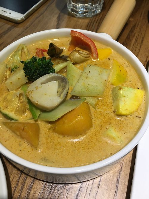 curry at Ru if Vegan in Shanghai
