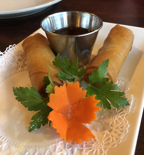 Egg roll at Arches Thai in Moab