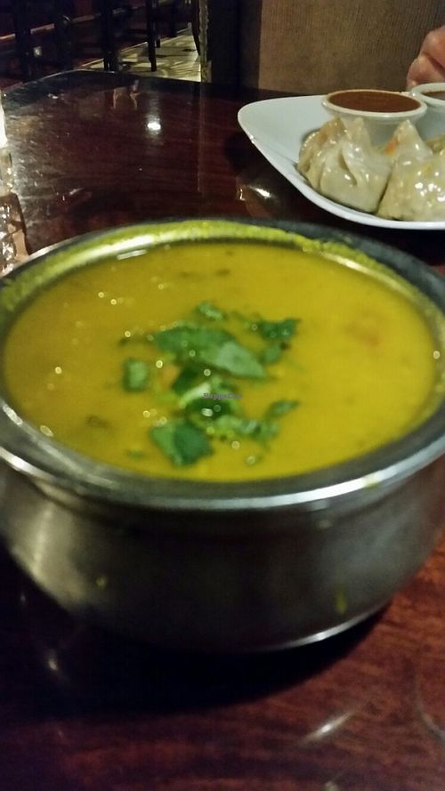 yummy dal at Kathmandu Kitchen in Davis