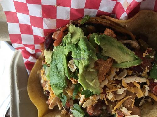 No Huevos Rancheros at Rainbow Seasons - Food Truck in Portland