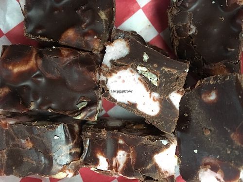 Peppermint rocky road Fudge at Rainbow Seasons - Food Truck in Portland