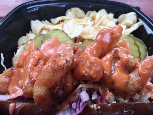 Vegan Po Boy at Southern Fried Vegan in Portland