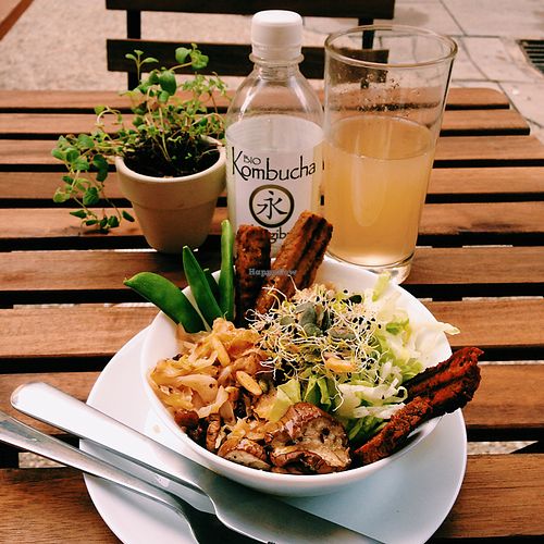 Buddha bowl at RawAttitude in Malaga