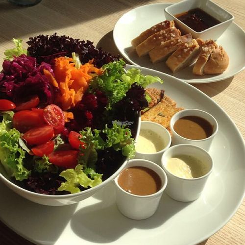 Drachensalat & Tapenada at Die Leckerei in St Gallen