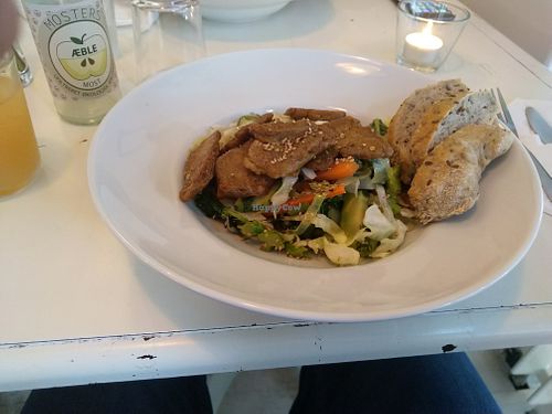 Mair's Powerpan (Seitan) at Cafe Mair's in Fredericia