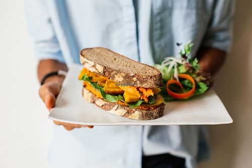 Live Sandwich  at Vibe Cafe in Siem Reap