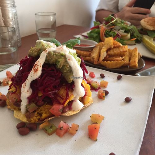 enchilada at Vibe Cafe in Siem Reap