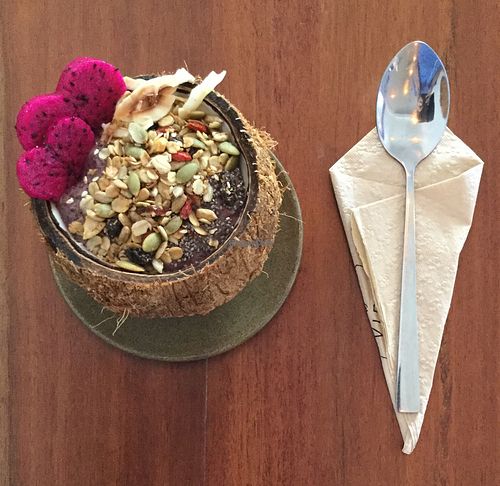 Amazonian bowl at Vibe Cafe in Siem Reap