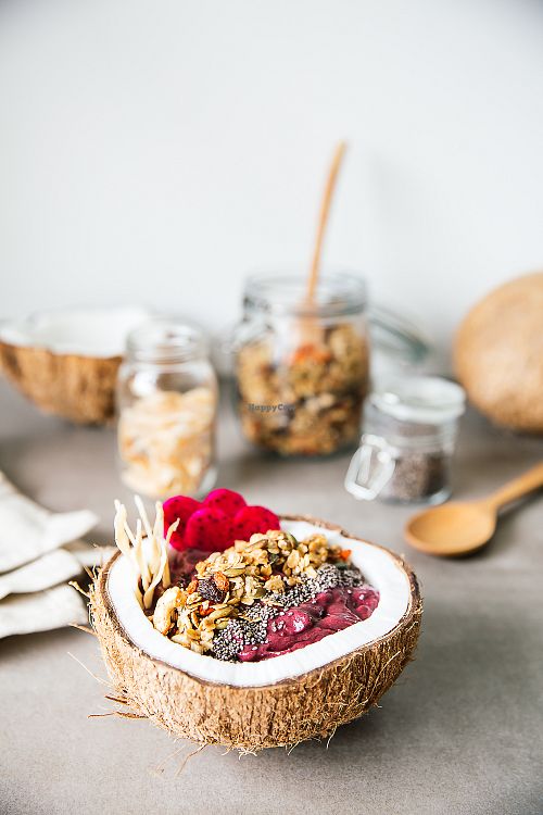 Acai Bowl at Vibe Cafe in Siem Reap