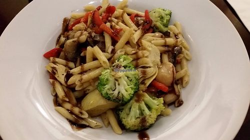 Pasta Primavera - Vegan at Tony's Town Square in Orlando