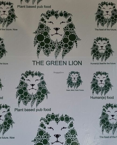 plant based pub food at The Green Lion Pub in Rozelle