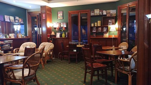 Dining area at The Green Lion Pub in Rozelle