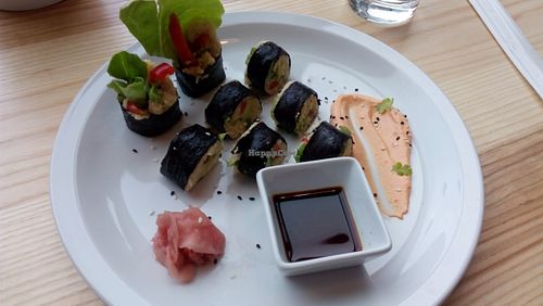 Raw sushi at LovingRaw in Ostrava