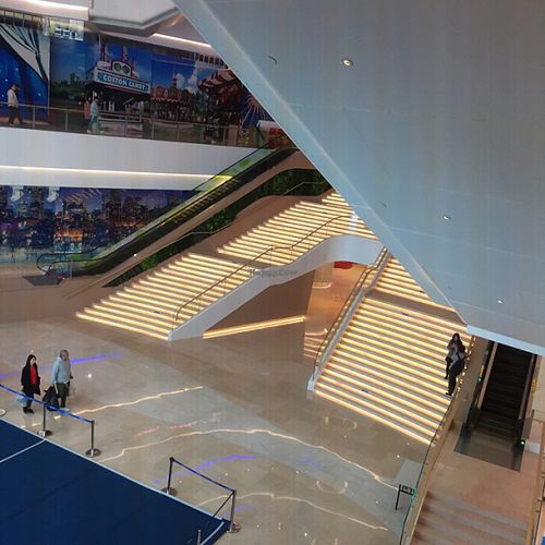 the mall - winter atrium at Vegelife in Guangzhou