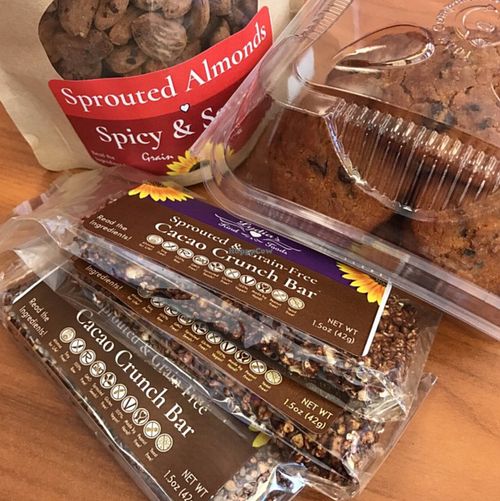 more goodies  at Lydia's Health Foods in Petaluma