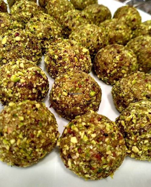 Pistachio Energy Balls  at Urban Orchard in Madrid