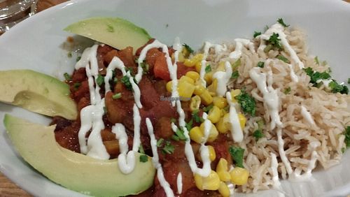 Chili at Vegecafe Vertuose in Sherbrooke