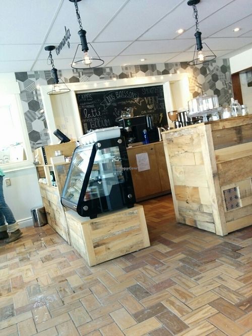 comptoir at Vegecafe Vertuose in Sherbrooke