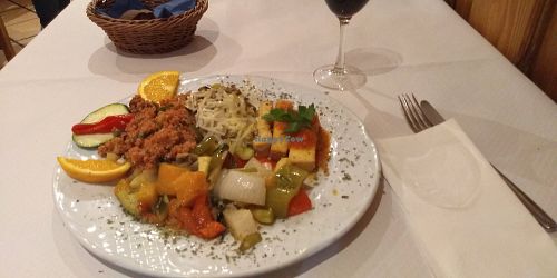 Menu del dia/ dish of the day at Artemisa Sol - Huertas in Madrid