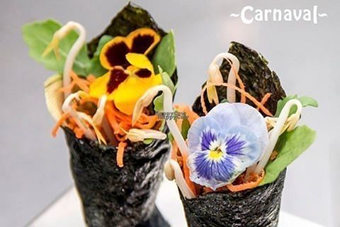 Vegan Temaki at Carnaval in Javea