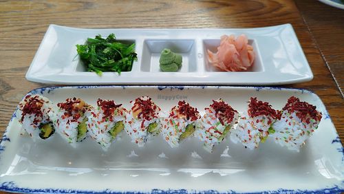 Yasmine roll sushi at Carnaval in Javea