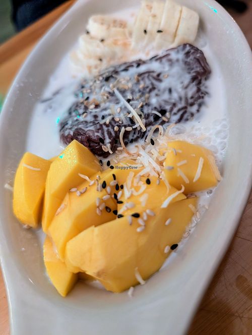 Mango black sticky rice 😋 at May Kaidee in New York City