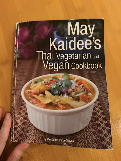 The book   at May Kaidee in New York City
