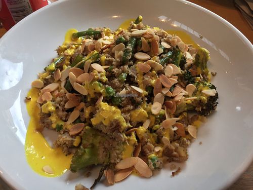 Cauliflower couscous at Watershed Cafe and Bar in Bristol