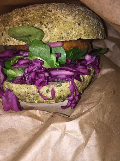 Chickless Burger at GreenBurger - Frederiksborggade in Copenhagen