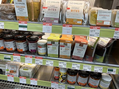 VG chilled products   at Holland & Barrett in Northallerton