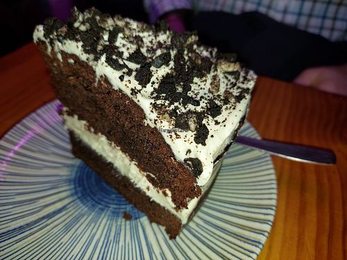 Oreo cake at La Huerta de Almeria - Malasaña in Madrid