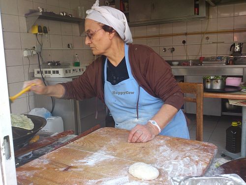 Pancake with vegetables at Meryem Ana Manti ve Gozleme Evi in Marmaris
