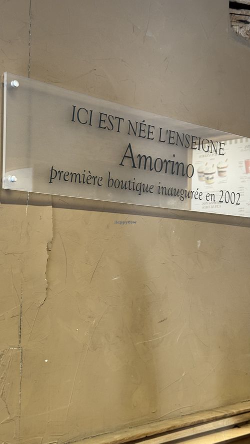   at Amorino - L'ile Saint Louis  in Paris