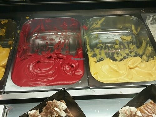 vegan gelato at Amorino - Huchette in Paris
