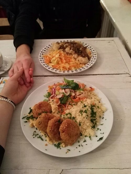 romantic atmosphere and tasty food   at Woda wrze in Sopot