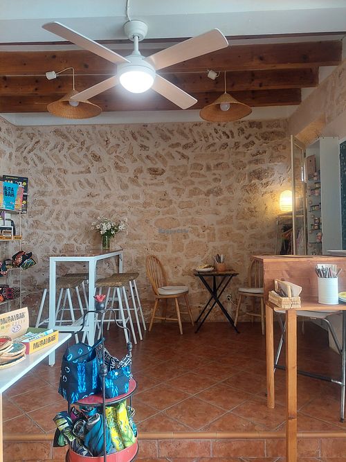 Inside at Verdeteja in Mallorca