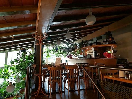 obere Etage mit Bar at Arche Nova in Frankfurt